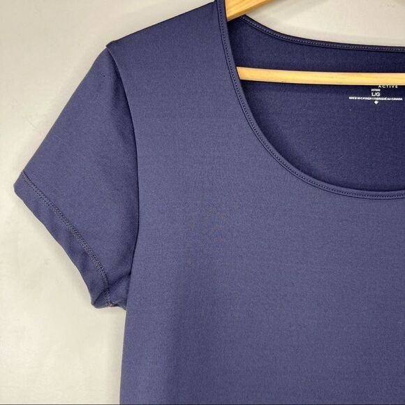 Ellen Tracy Activewear Tummy Slimming Tshirt - Picture 2 of 8